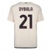 Billige AS Roma Paulo Dybala #21 Udebane Fodboldtrøjer 2023-24 Kortærmet